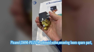 Conjunto JWAV-4100 da válvula solenóide do bocal auxiliar Picanol OMNI-PLUS-X para tear de tecelagem